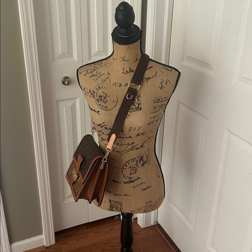 Monogram Brown Clutch - Picture 2 of 11